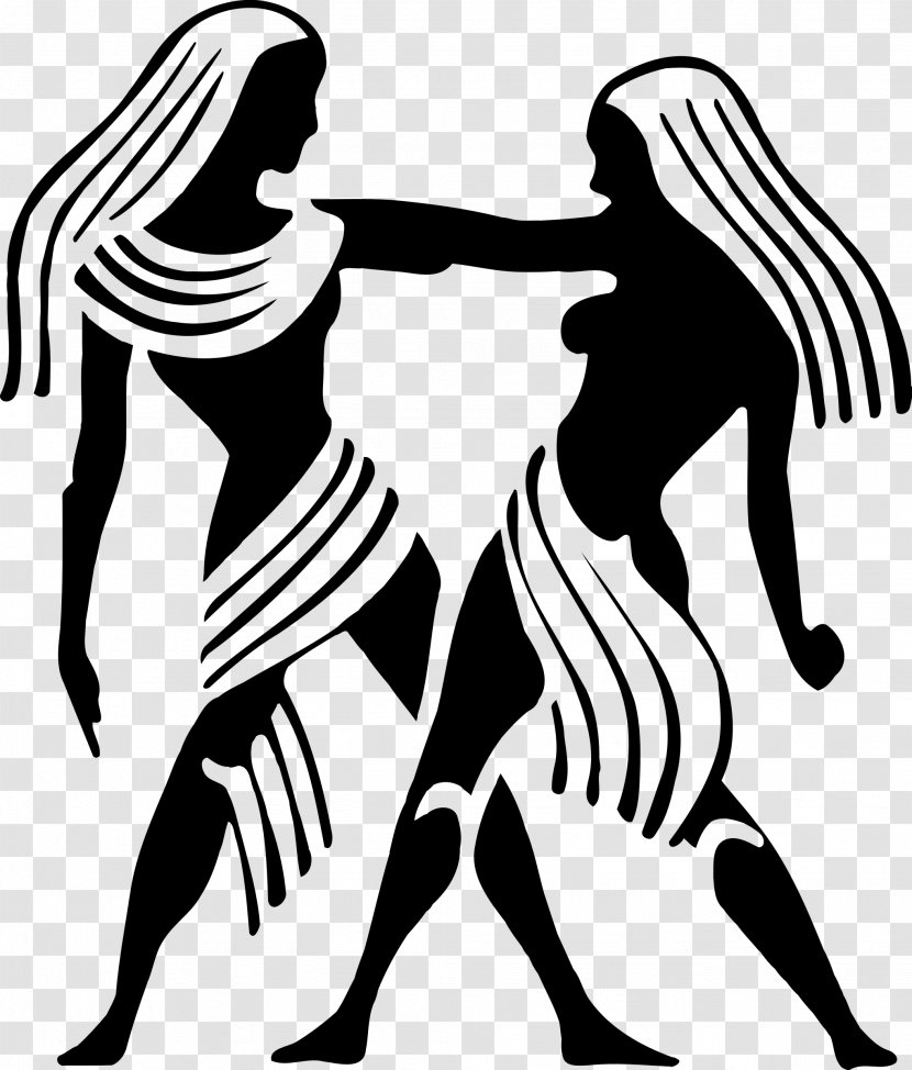 Gemini Twin Astrological Sign Zodiac Astrology - Leo - Picture Transparent PNG