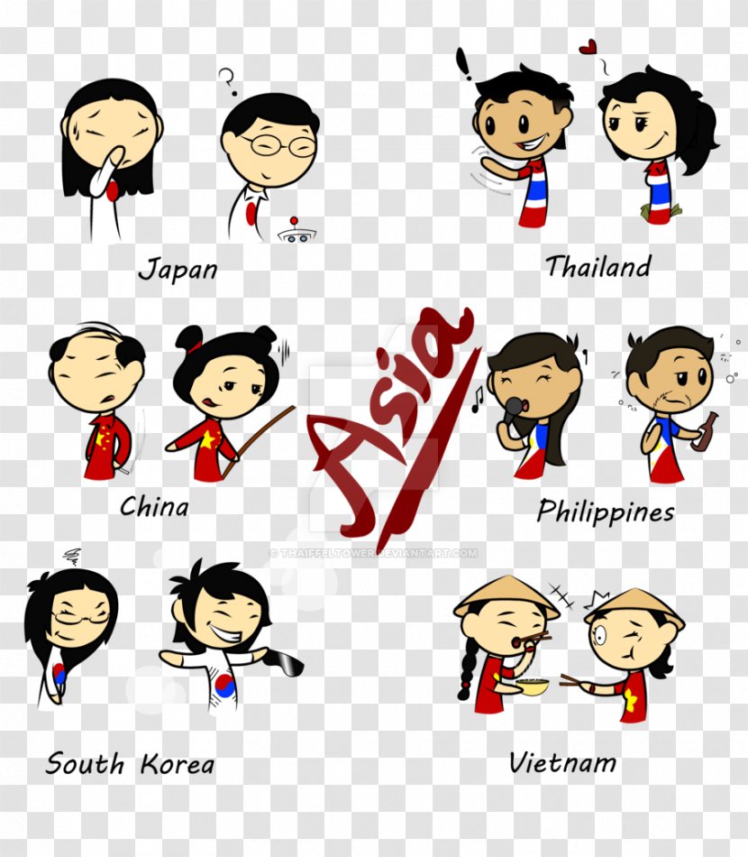 South Korea Scandinavia And The World Fan Art Comics - Head - Communication Transparent PNG