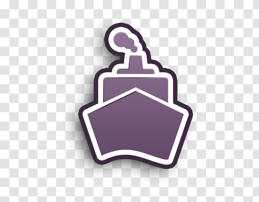 Transport Icon Boat From Front View Icon Logistics Delivery Icon Transparent PNG