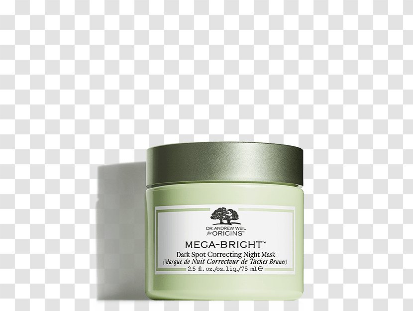 Cream Origins Dr. Andrew Weil For Mega-Bright Dark Spot Correcting Serum Mega-Mushroom Skin Relief Soothing Treatment Lotion Moisturizer - Oil - Bright Spots Transparent PNG