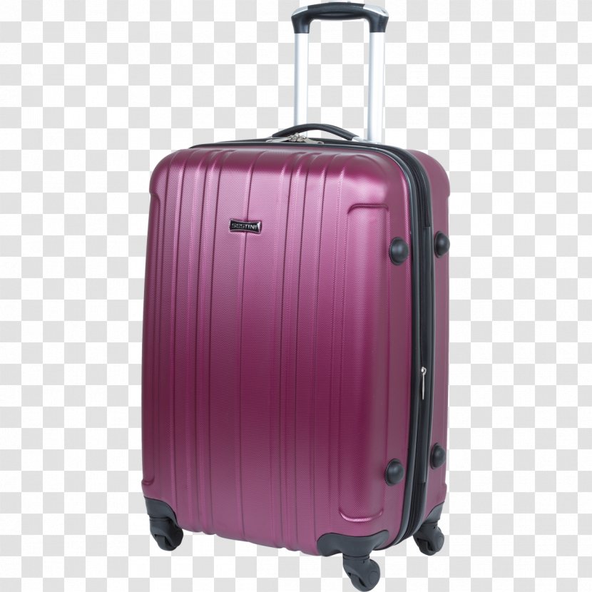 Hand Luggage Suitcase Baggage Tripp II Holiday 5 It MEGALITE - Magenta Transparent PNG