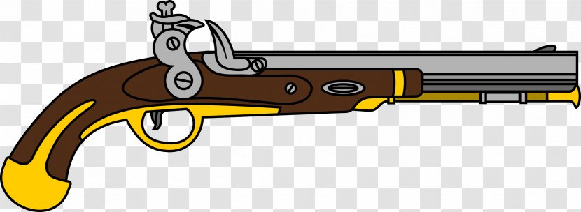 Firearm Harpers Ferry Weapon Trigger Clip Art - Silhouette Transparent PNG