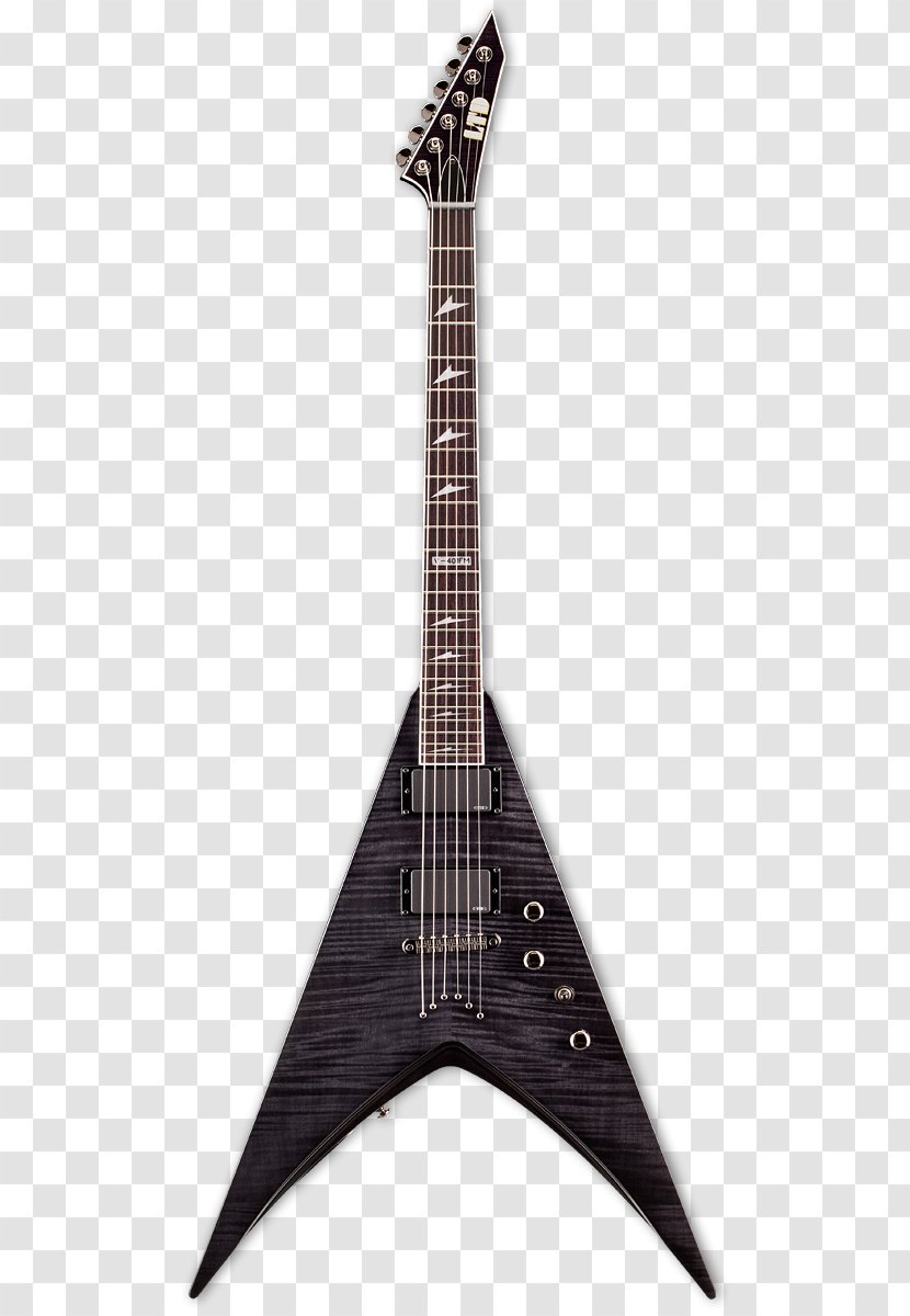 EMG 81 Seven-string Guitar ESP LTD M-1000 Electric - Neck - SEE Transparent PNG