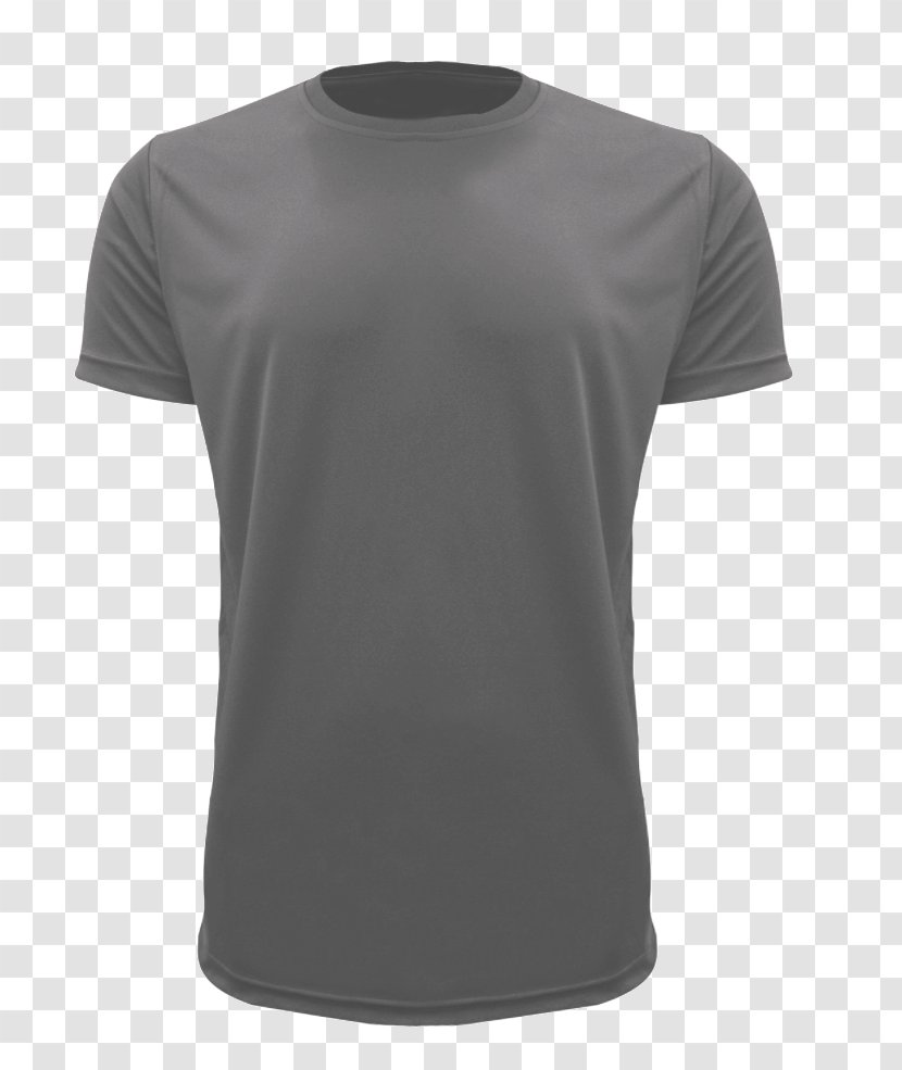 T-shirt Crew Neck Armani Neckline Sleeve - Tshirt Transparent PNG