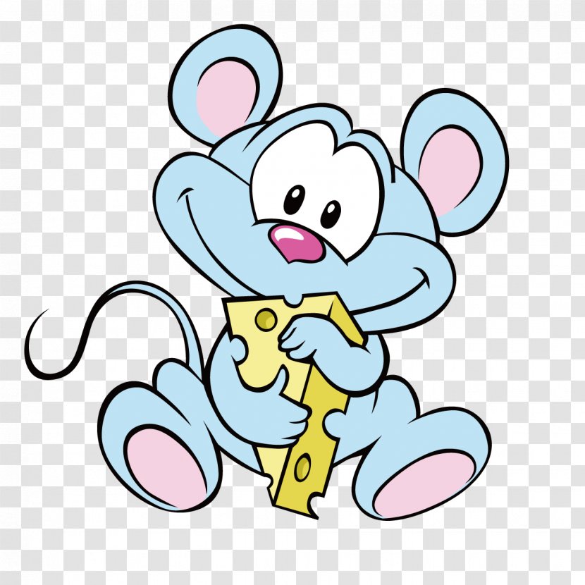 Computer Mouse Clip Art - Flower - Cute Cartoon Transparent PNG