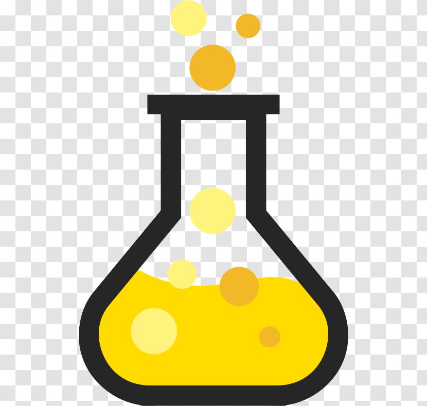 Chemistry Laboratory Flasks Erlenmeyer Flask Clip Art - Smiley Transparent PNG