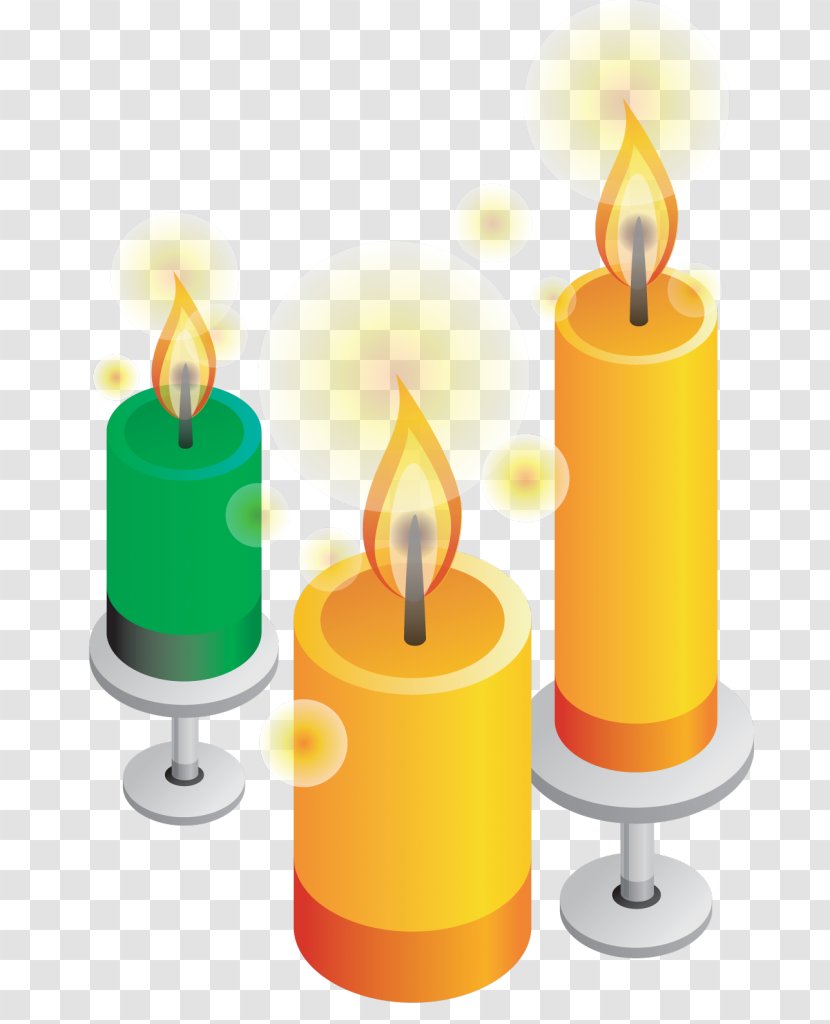 Candle Color Flame - Television Transparent PNG