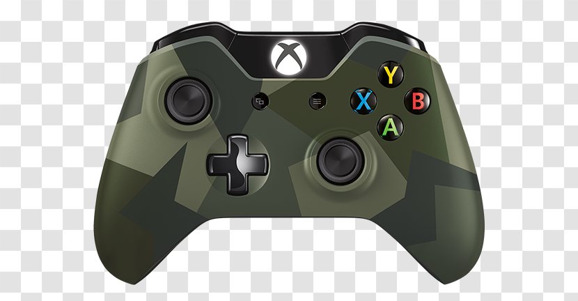 Xbox One Controller Game Controllers Military Wireless - Video Consoles Transparent PNG