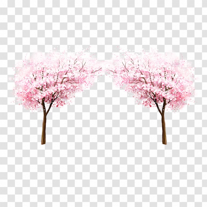 Cherry Blossom Sanxiang Cerasus Wedding - Props Transparent PNG