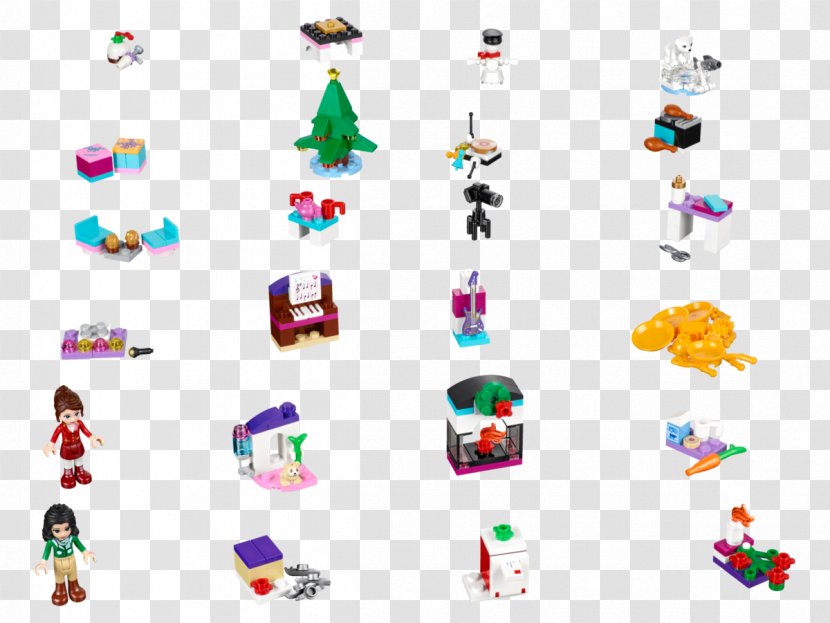 LEGO Friends Toy Lego Creator Minifigure - Advent Calendars Transparent PNG