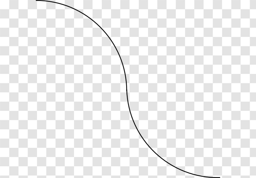 Line Art Curve Clip - Com Transparent PNG