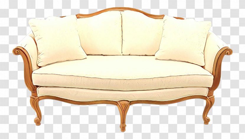 Furniture Couch Outdoor Sofa Loveseat - Table - Wood Transparent PNG