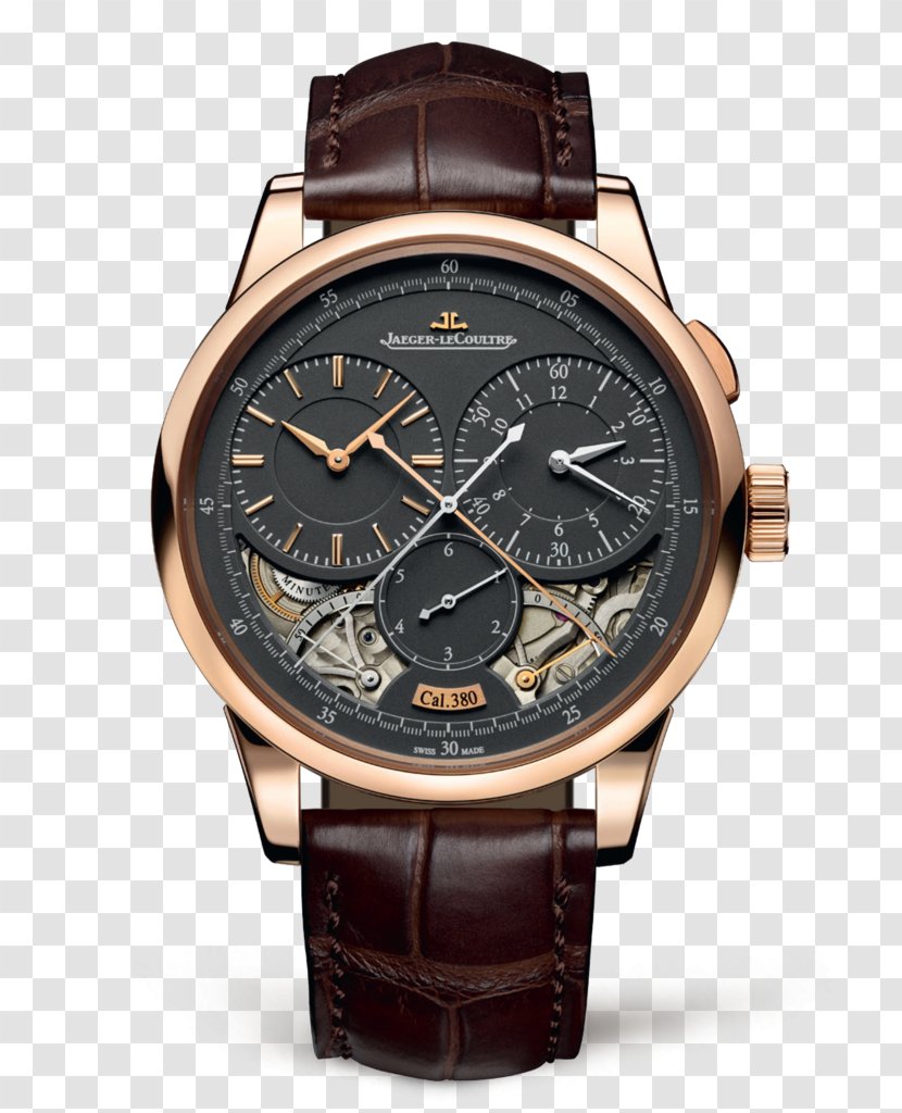 Jaeger-LeCoultre Chronometer Watch Chronograph Quantième - Counterfeit Transparent PNG