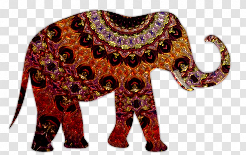 Seeing Pink Elephants African Elephant White Gold - Indian Transparent PNG