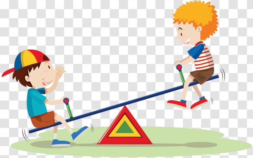 Vector Graphics Playground Stock Illustration Child - See Saws - Playing Sports Transparent PNG