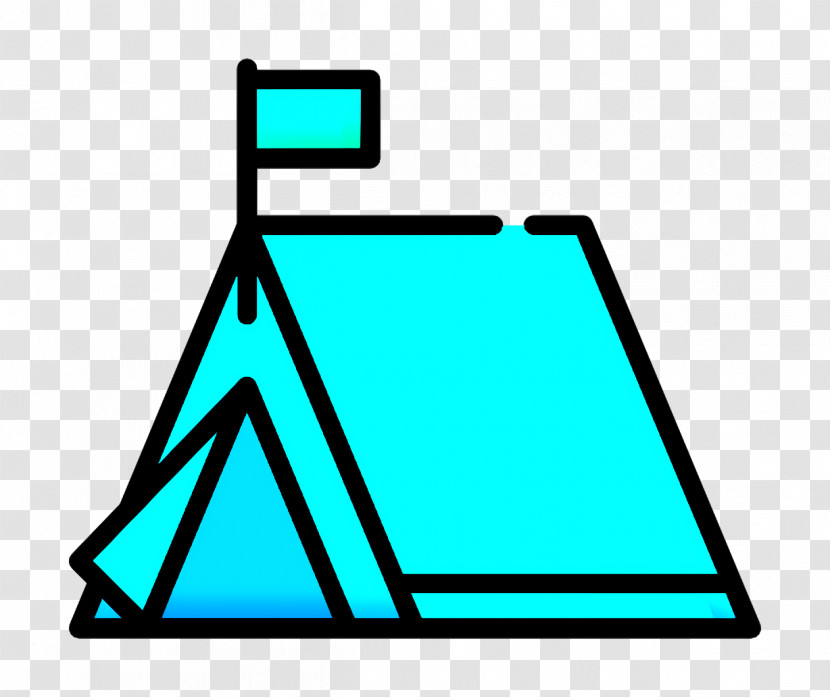 Travel Icon Tent Icon Camp Icon Transparent PNG