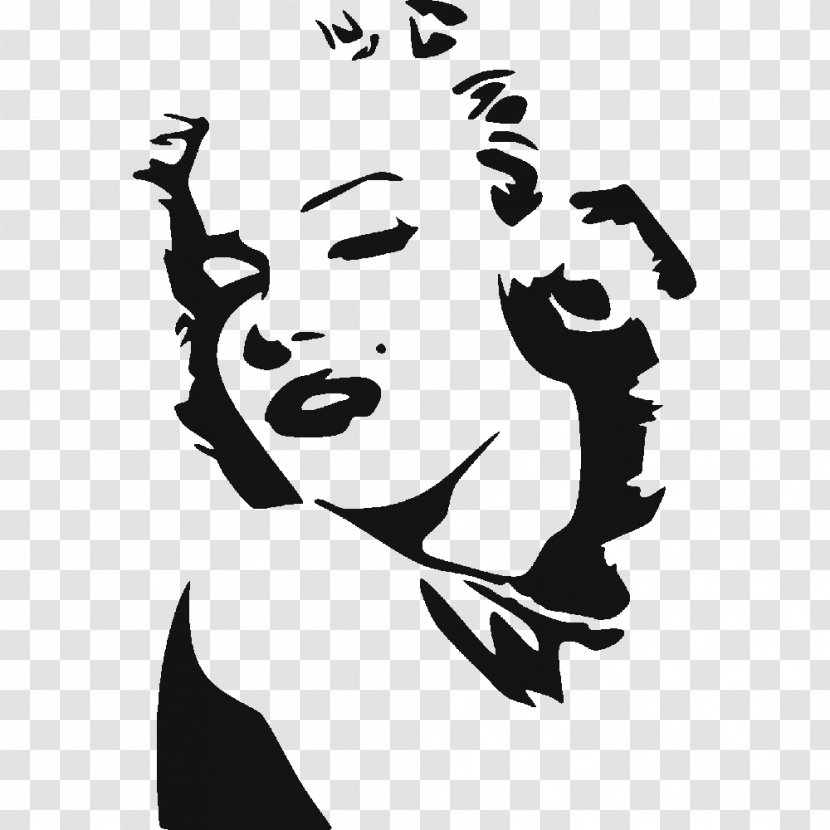 Marilyn Diptych Painting Pop Art Wall Decal - Personalized Car Stickers Transparent PNG