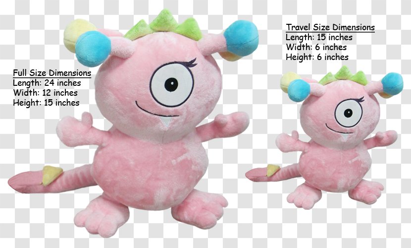 Plush Stuffed Animals & Cuddly Toys Textile Pink M Snout - Crazy Woman Transparent PNG