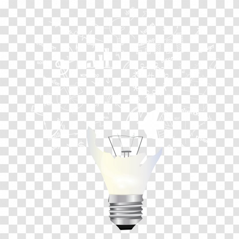 Incandescent Light Bulb Pattern Transparent PNG