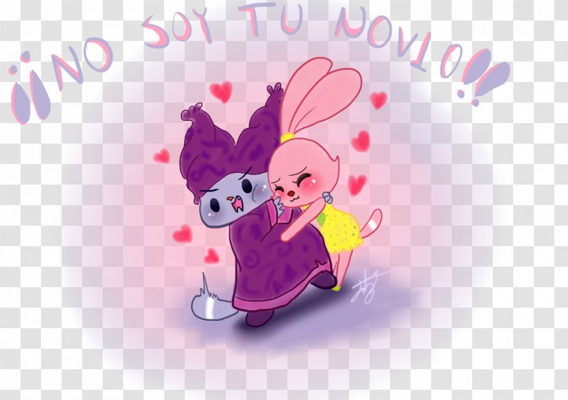 Desktop Wallpaper Cartoon Valentine's Day Pink M - Tree Transparent PNG