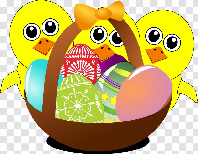 Easter Bunny Chicken Egg Cartoon - Pixabay - Vector Chick Transparent PNG