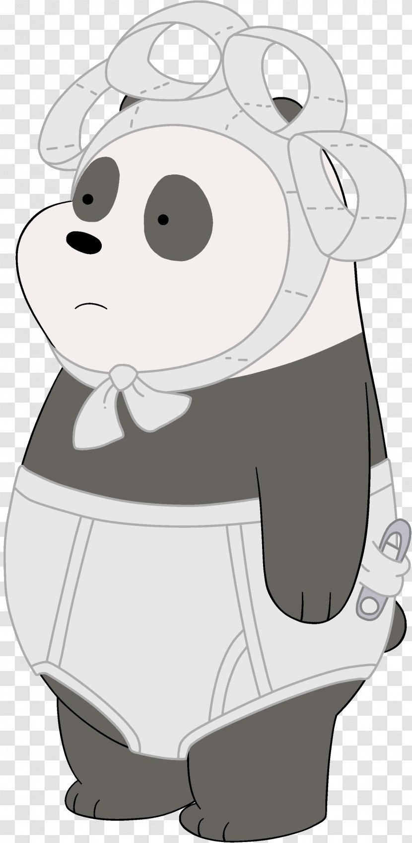 Giant Panda Polar Bear Grizzly Ranger Martinez - Art - Diaper Transparent PNG