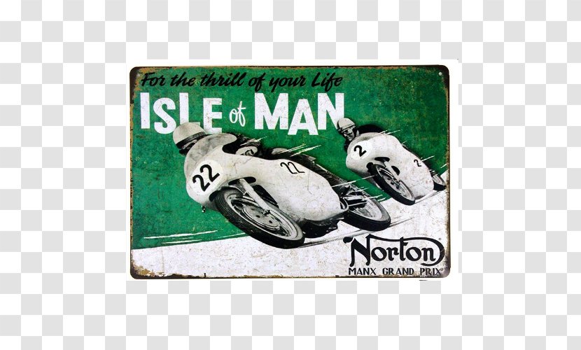 Isle Of Man TT Manx Grand Prix Norton Motorcycle Company - Brand - Lazy Transparent PNG