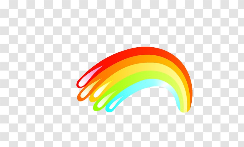 Rainbow Paintbrush Color - Brush Transparent PNG