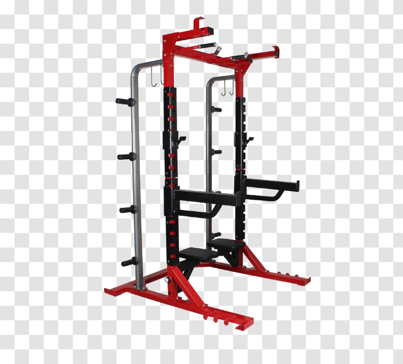 Power Rack Exercise Equipment Fitness Centre Strength Training Squat - Bench - Barbell Transparent PNG
