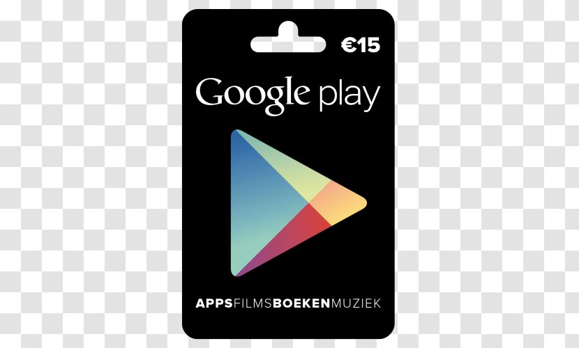 Google Play Gift Card Mobile Phones - Prepayment For Service - Certificate Transparent PNG