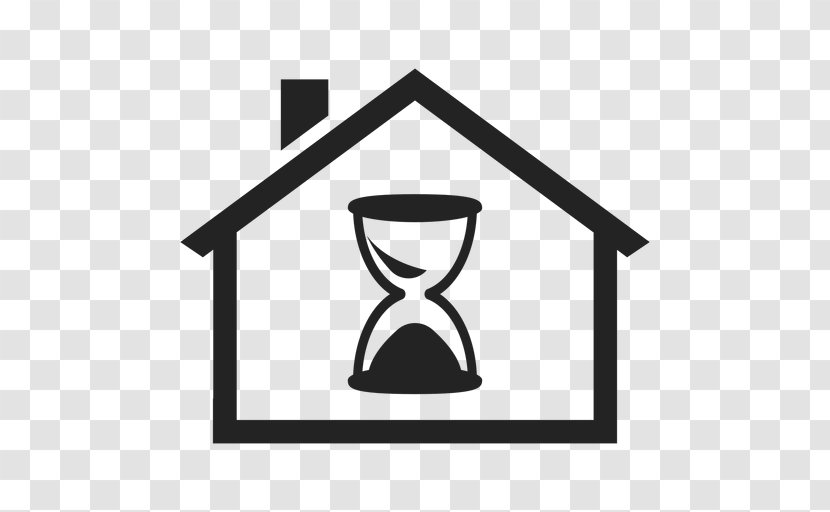 Iconfinder - Blackandwhite - Hourglass Icon Transparent PNG