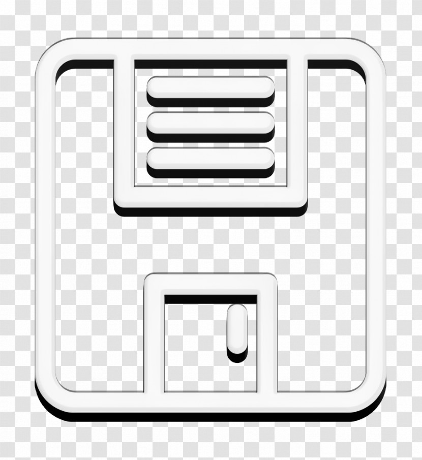 Web Application UI Icon Interface Icon Floppy Disk Save Button Icon Transparent PNG