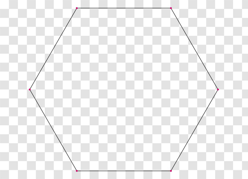 Hexagon Regular Polygon Internal Angle - Geometric Shape - Polygonal Transparent PNG