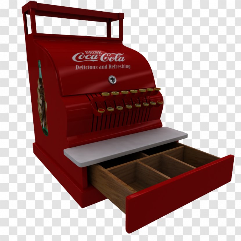 Coca-Cola Cash Register Pepsi - Box Transparent PNG