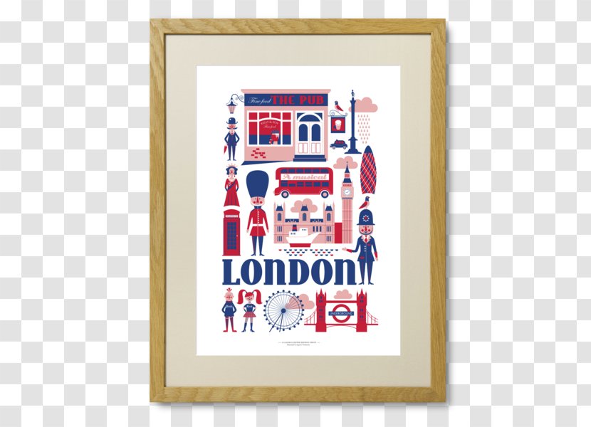 Big Ben Drawing Poster - London Watercolor Transparent PNG