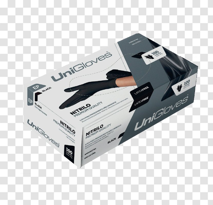 Medical Glove Luva De Segurança Nitrile Latex - Black - Cabeleireiro Transparent PNG