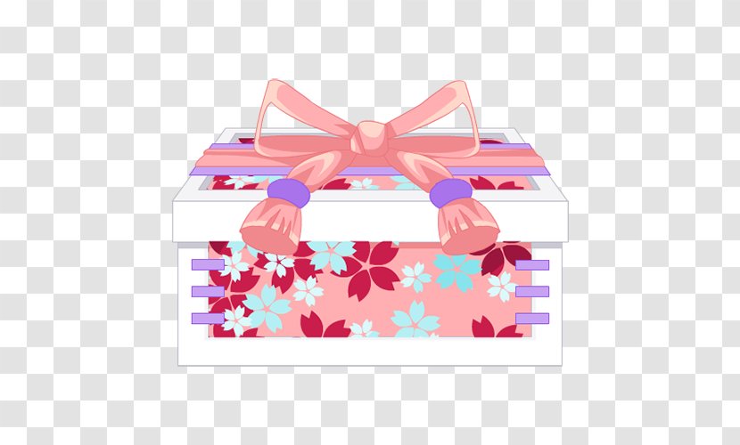 Ribbon Gift Pink M RTV Transparent PNG