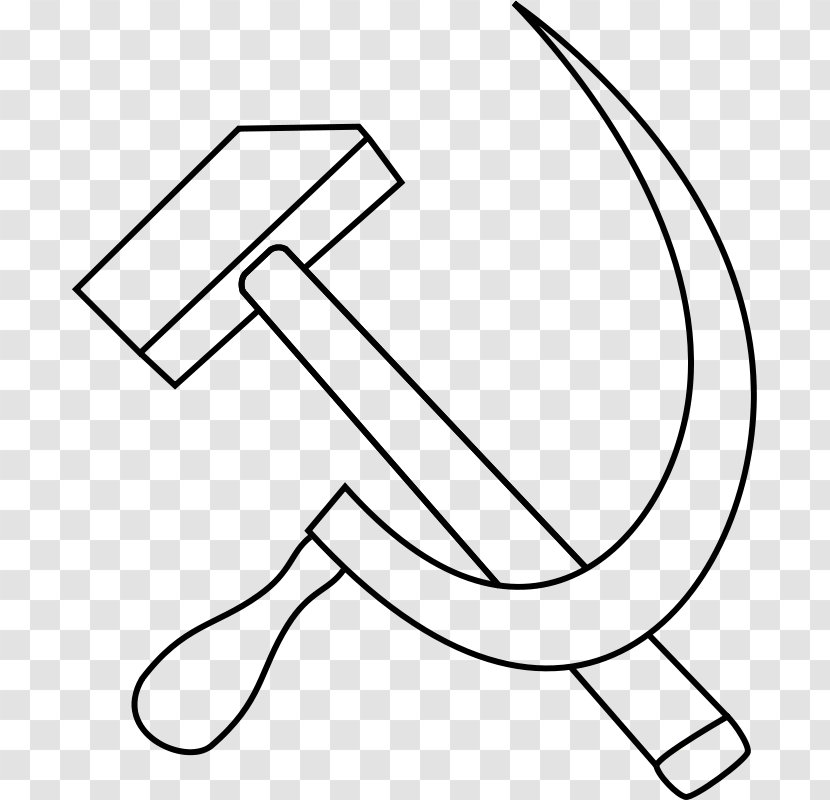 Soviet Union Hammer And Sickle Communist Symbolism - Symmetry Transparent PNG
