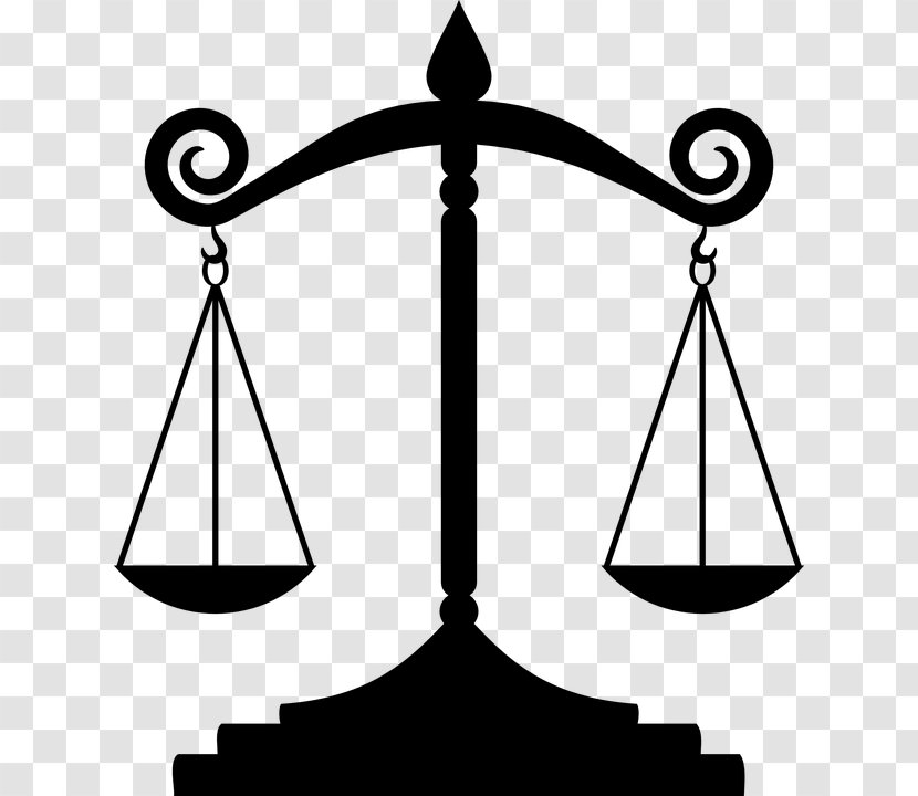 Measuring Scales Lawyer Lady Justice Clip Art - Law Transparent PNG