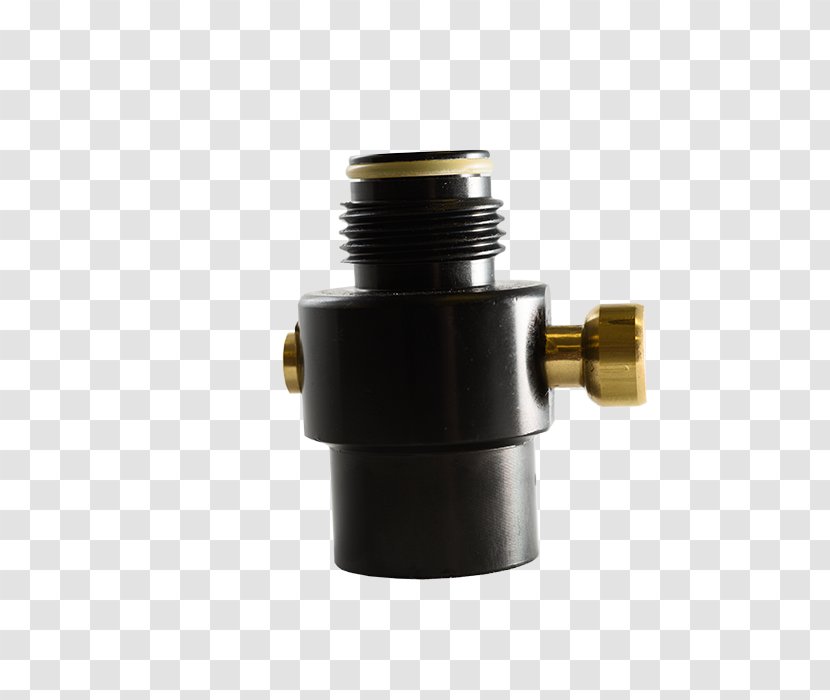 Paintball Tank Valve Carbon Dioxide Powerlet - Tool Transparent PNG