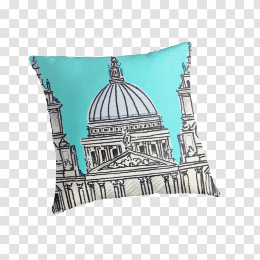 Cushion Throw Pillows - St Paul's Cathedral Transparent PNG