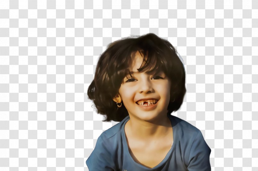 Happy Face - Nose - Tooth Black Hair Transparent PNG