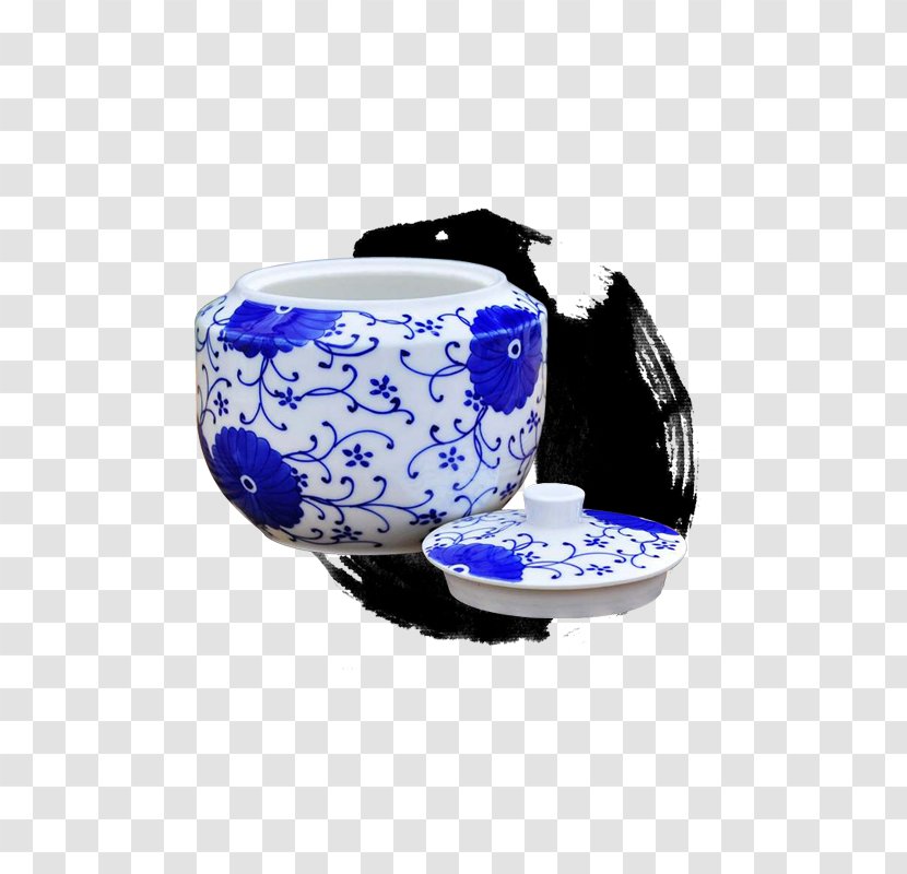 Tea Blue And White Pottery Poster - Information - Caddy Transparent PNG