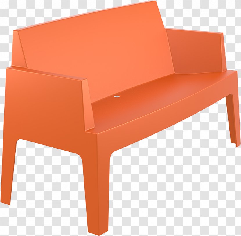 Plastic Bench Chair Garden Furniture Couch - Outdoor - Sofa Transparent PNG