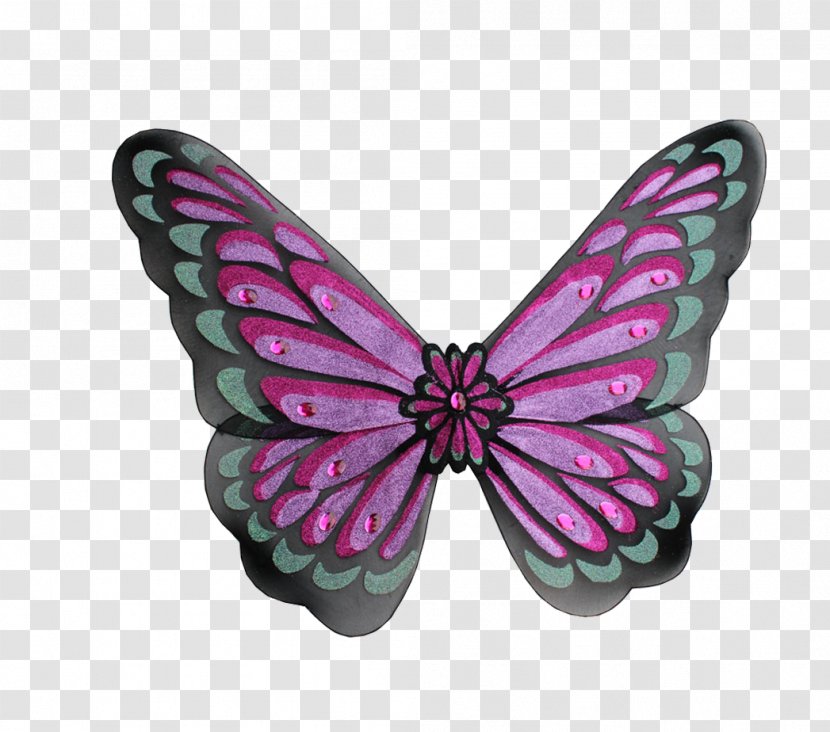 Butterfly Wing Fairy Child AliExpress - Invertebrate - The Wings Of A Purple Green Transparent PNG