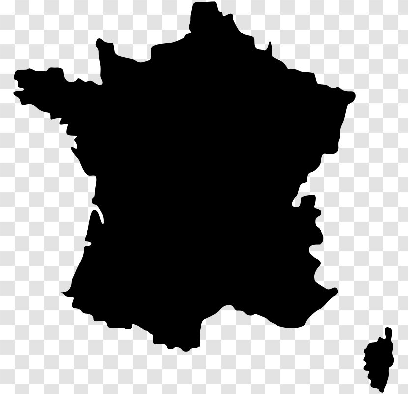 France Map Contour Line Clip Art - Sky Transparent PNG