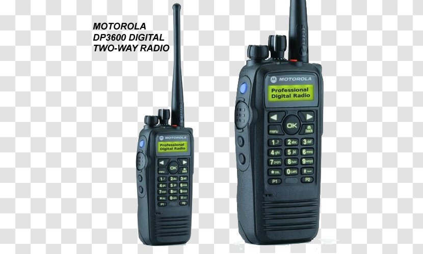 Two-way Radio Microphone Digital Mobile Motorola Transparent PNG