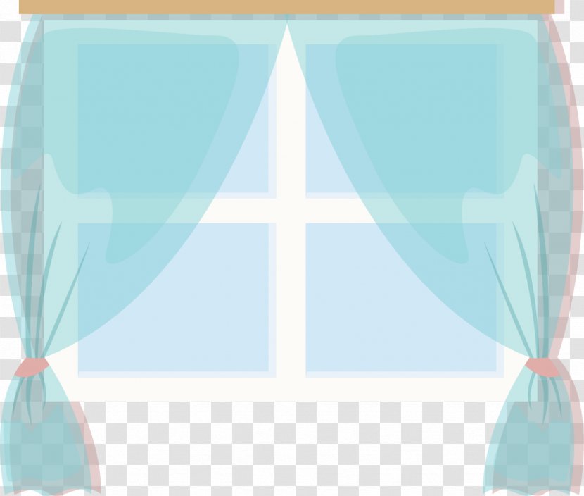 Window Curtain Computer File - Vector Windows Transparent PNG