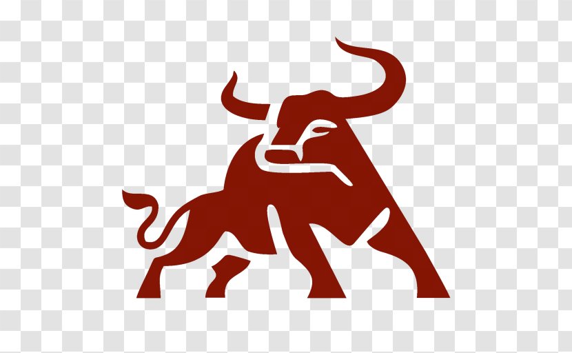 Spanish Fighting Bull Baka Ox Logo - Artwork Transparent PNG