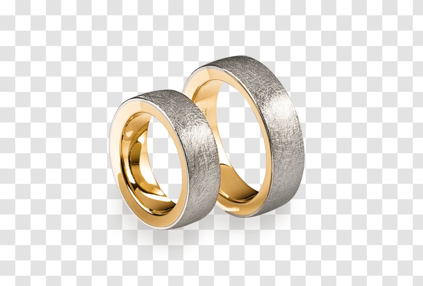 Wedding Ring Brilliant Colored Gold - Swiss Franc Transparent PNG